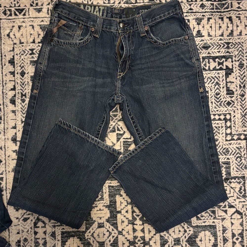 Ariat Men's Relaxed Fit Blue Jeans